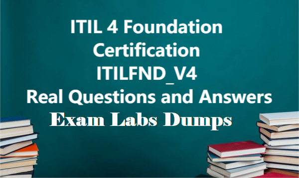 ITIL-4-foundation Dumps