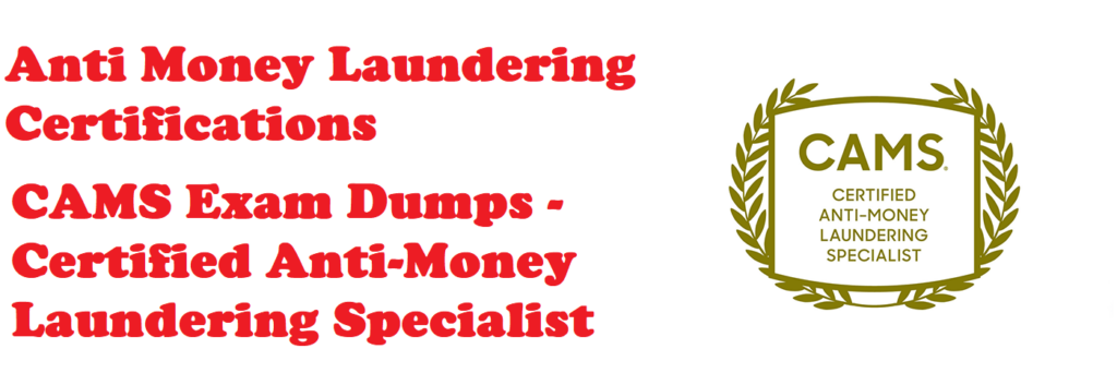 Anti Money Laundering Certifications