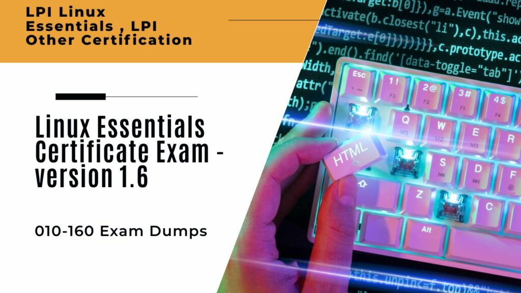 Linux Essentials 010 Certification Exam