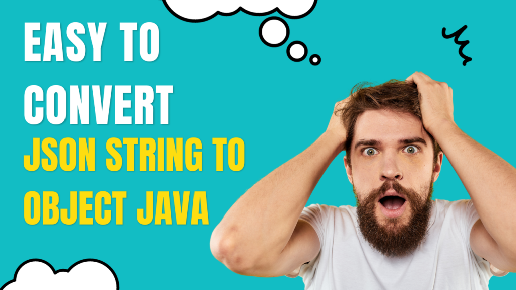 JSON String To Object Java