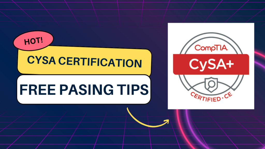 CySA Certification