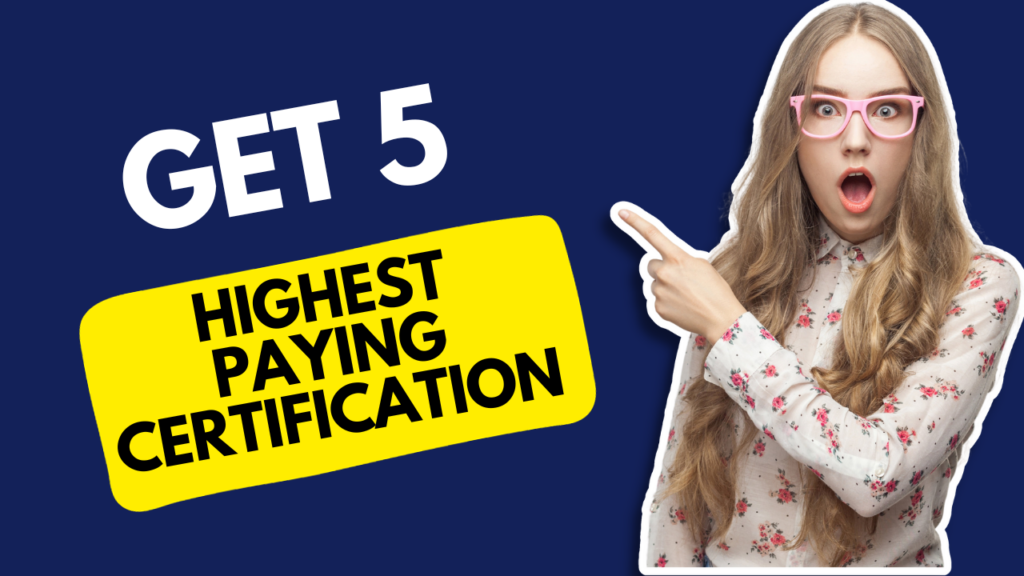Highest Paying Certification