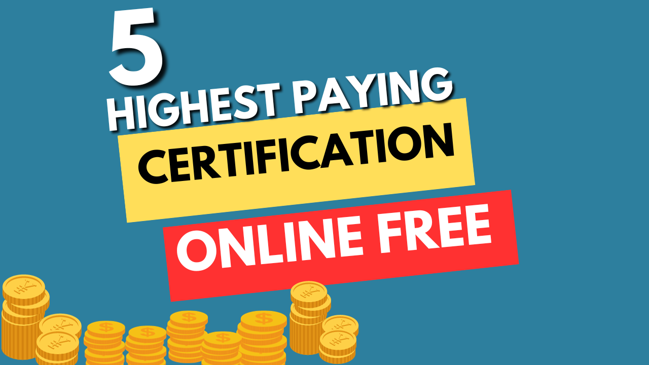 Highest Paying Certification