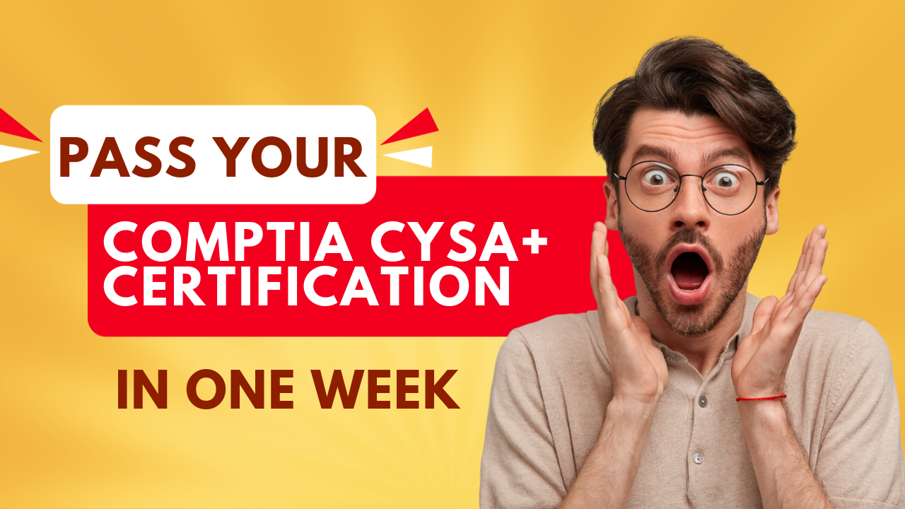 CompTIA CySA+ Certification Exam