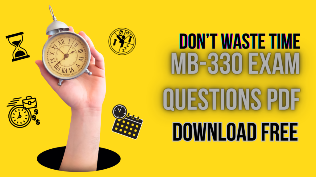 MB-330 Exam Questions PDF